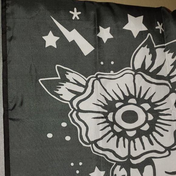 Too Fast WWTFD Jesus Third Eye Cross Roses Tattoo Art Shower Curtain Tattoo - Picture 6 of 6